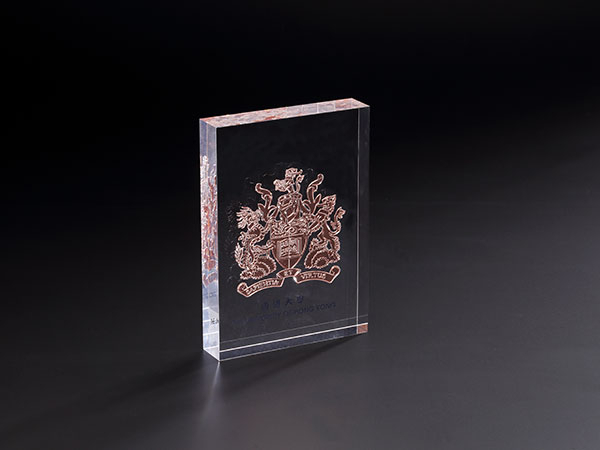 亞克力無縫熱壓展示臺(tái) BY-BP07